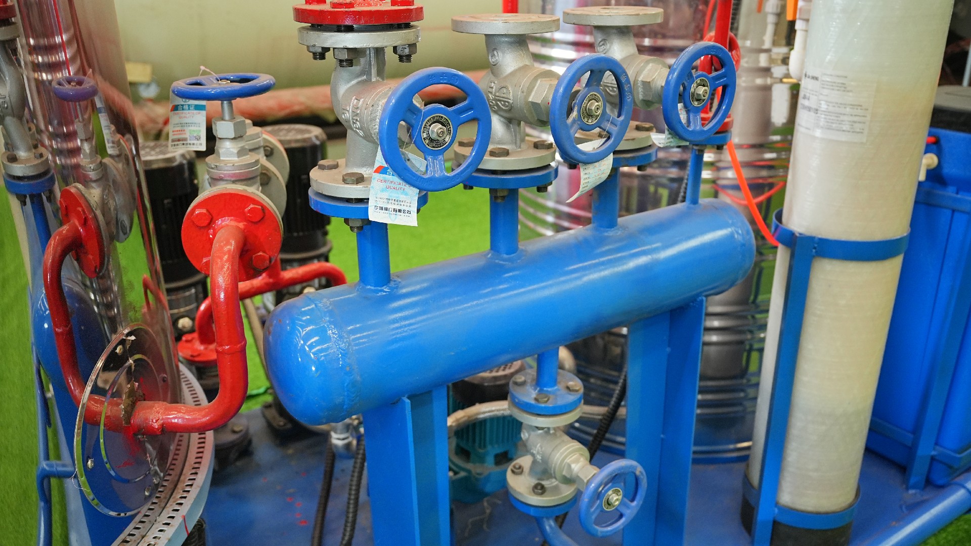 Steam Manifold & Pipeline