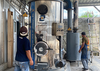 Indonesian Customer Ordered tgboiler LHG biomass boiler has been installed and is operational (1).jpg