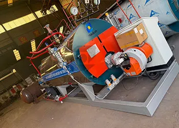 1ton horizontal oil/gas-fired steam boiler for use in paper mills