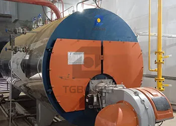 3-ton gas-fired steam boiler is working in nigeria