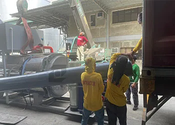 2 ton gas fired hot water boiler used for cement plant