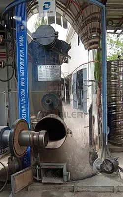 tgboiler 2ton multi-fuel steam boiler is working in uzbekistan factory