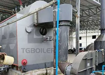  tgboiler 2ton biomass steam boiler successfully installed nigerian's agricultural product processing