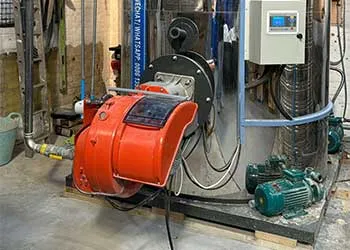 gas-fired steam boilers has been successfully delivered to UK