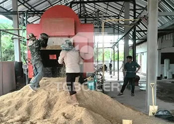 6tons/h coal biomass fired steam boiler