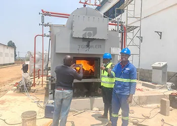 tgbioler 3ton/h biomass steam boiler installed in tanzania