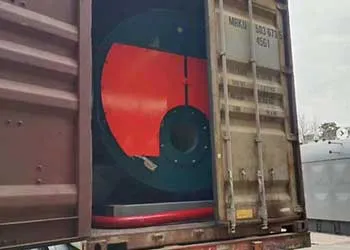 2-ton oil-fired and gas-fired steam boiler is shipping to ghana
