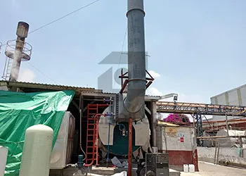 8ton gas steam boiler successfully installed in mexico
