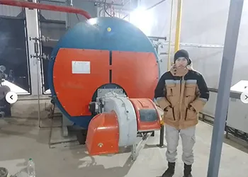 5-ton/hour gas-fired steam boiler was successfully installed in uzbekistan