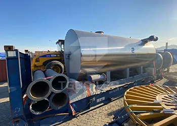 3000000kcal/h gas-heating thermal oil boiler to vietnam for rubber plant
