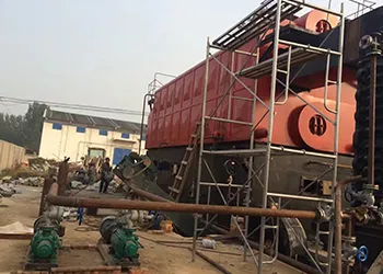 10 ton double-drum biomass fired steam boiler for paper mill