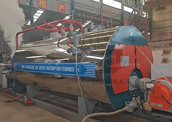 WNS Series 3 tph Gas-Fired Steam Boiler Ready for Shipment to Azerbaijan