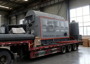 4 ton dzl biomass steam boiler exported to russia