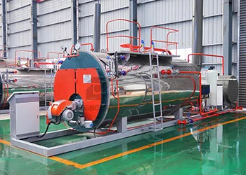 Skid-mounted natural gas steam boiler manufactured by Henan Taiguo Boiler Manufacturing Co., Ltd.