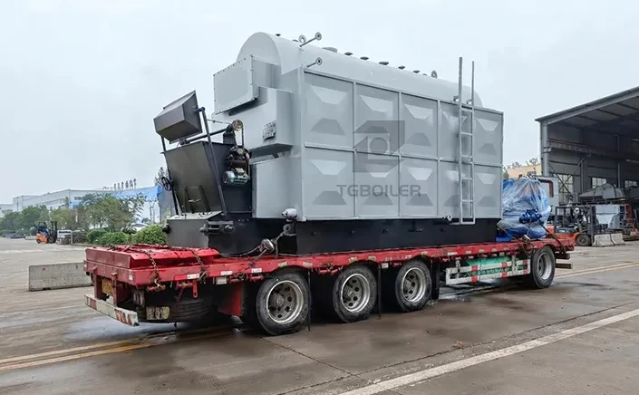 4 ton Biomass Steam Boiler Being Shipped to Bangladesh