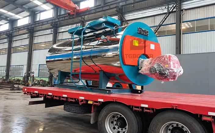 TGBOILER Exports a 2 t/h Oil-Fired Steam Boiler to Azerbaijan
