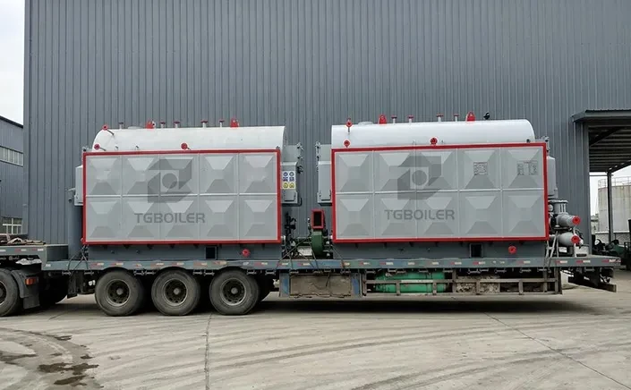 Two Sets 2 Ton Biomass Steam Boilers to Be Shipped to Indonesia