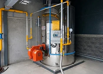 1,000 kgh Vertical Natural Gas Steam Boiler for a Feed Processing Plant in Kyrgyzstan (2).webp