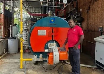 TGBOILER 2 TPH Natural Gas Steam Boiler Successfully Delivered to Jamaica (2).webp