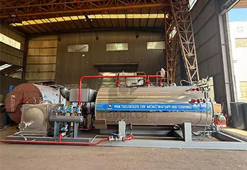 1ton Horizontal Oil/Gas-Fired Steam Boiler Will Working for Paper Mill
