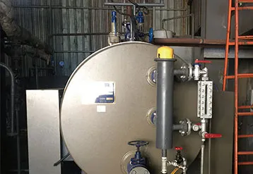 1tons/h electric steam boiler, WDR1-1.0-D used in Uganda for food processing