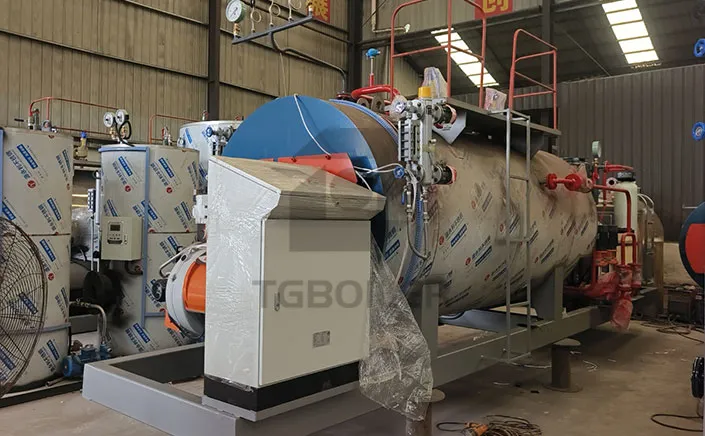 TGBOILER Exports 1 Ton Dual Fuel Steam Boiler to Spain