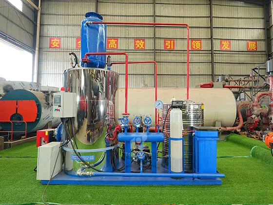 Skid-Mounted Type LHS Series Oil & Gas Steam Boiler
