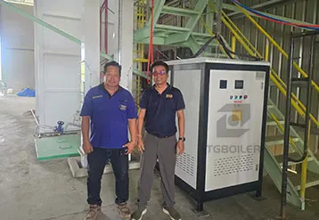 300 kg/h Electric Steam Boiler Project in Thailand