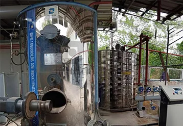 TGBoiler LHSG2 Multi-Fuel Steam Boiler Is Working In Uzbekistan Factory