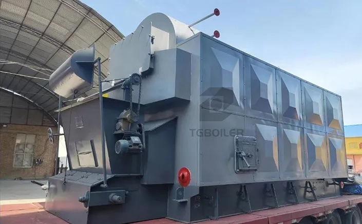 DZL6-1.25-SCI, 6 ton Biomass Steam Boiler Exported to Uganda