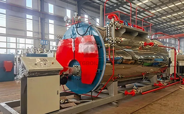Production Completed: TGBOILER 4 Ton Diesel Fired Steam Boiler for a Plastics Factory