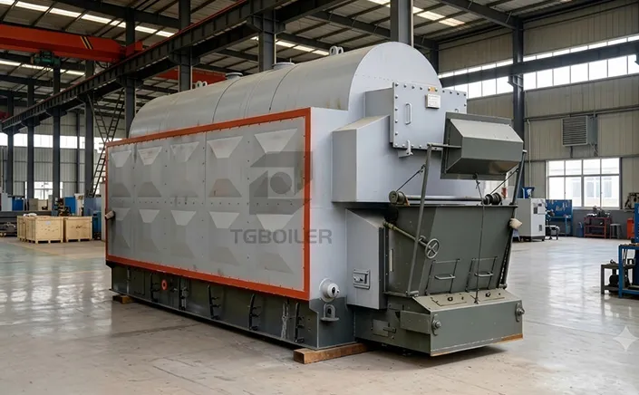 DZL Series 2 Ton Biomass Steam Boiler Successfully Completed, Set to Ship to Vietnam